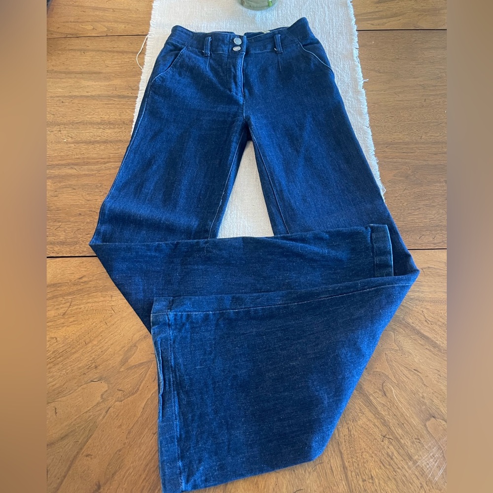 Maeve by Anthropologie flare blue jeans, size 24 - Picture 4 of 8